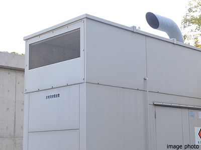 非常用発電機｜ザ・パークハウス戸越公園タワー